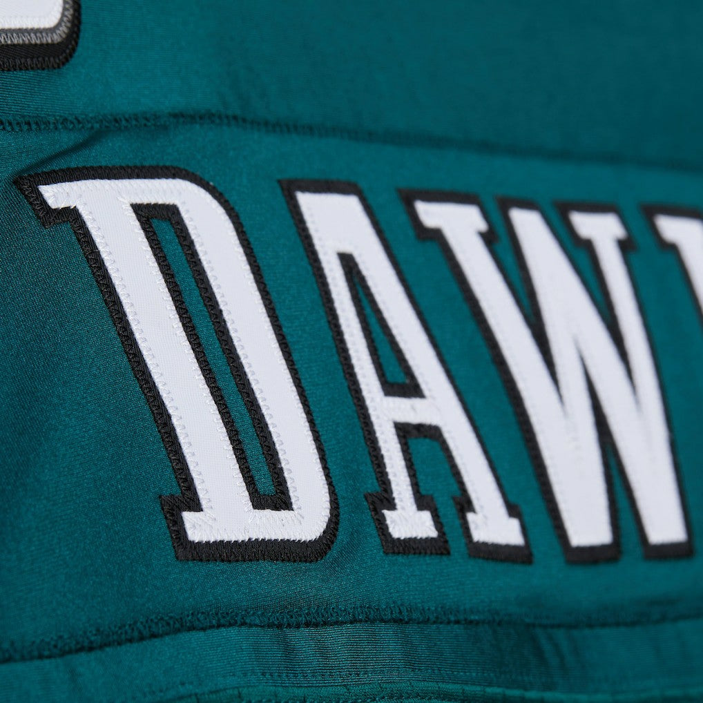 Brian Dawkins Philadelphia Eagles 2007 Authentic Throwback Retired Player Jersey - Green - Mitchell & Ness