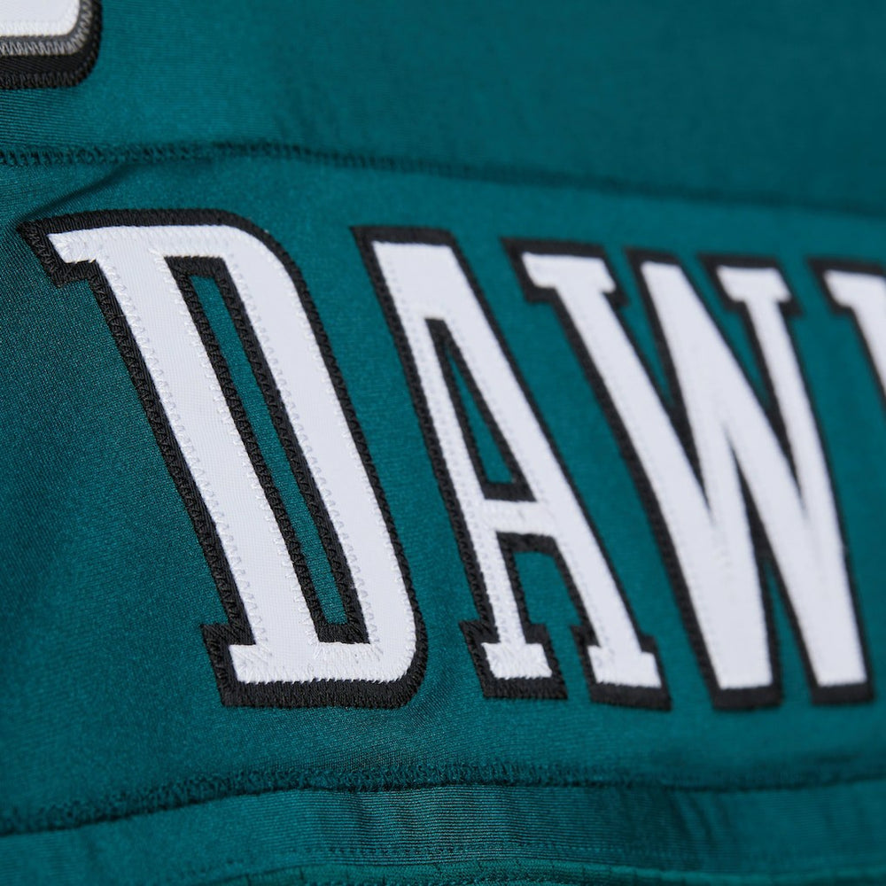 Brian Dawkins Philadelphia Eagles 2007 Authentic Throwback Retired Player Jersey - Green - Mitchell & Ness