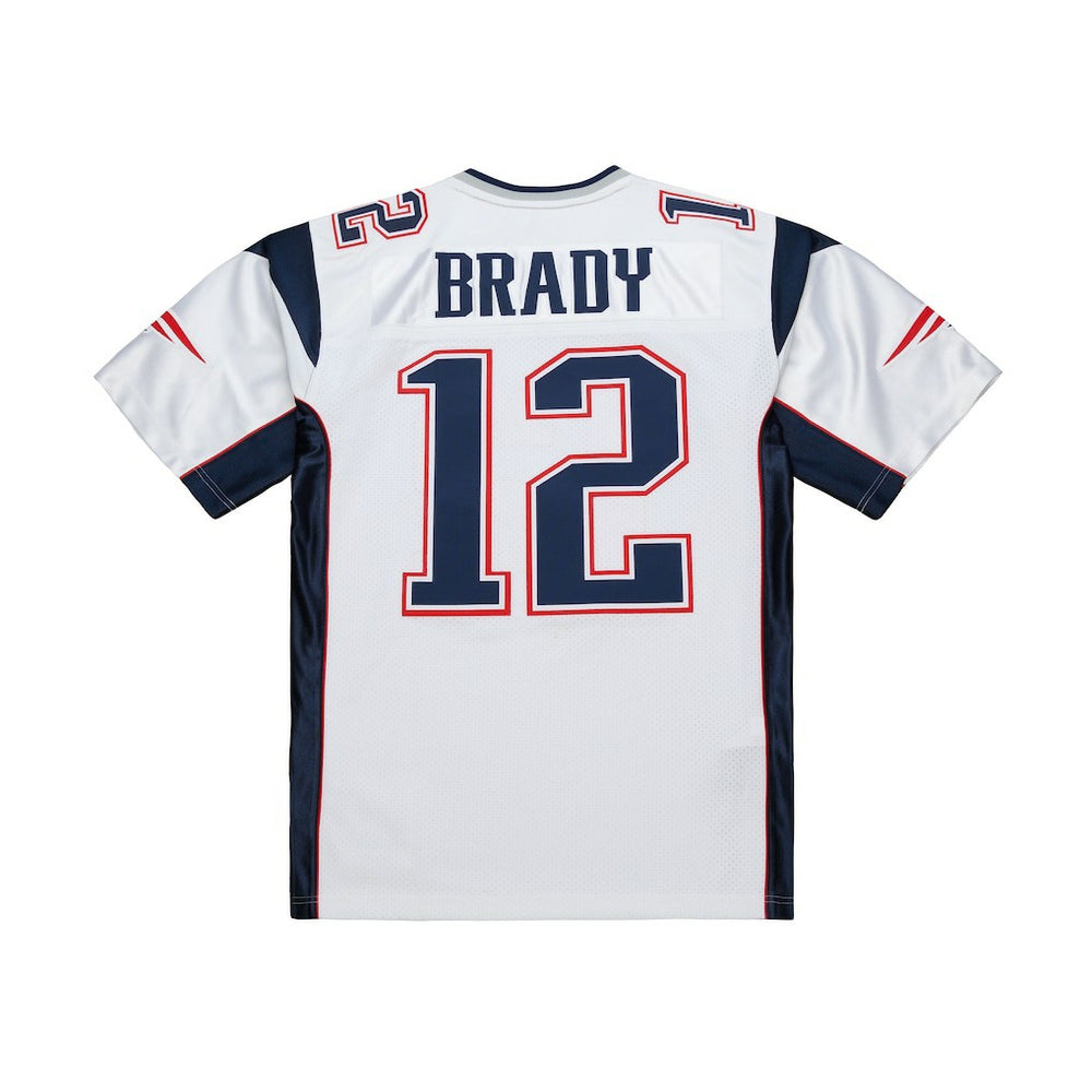 Tom Brady New England Patriots 2000 Authentic Jersey - White - Mitchell & Ness