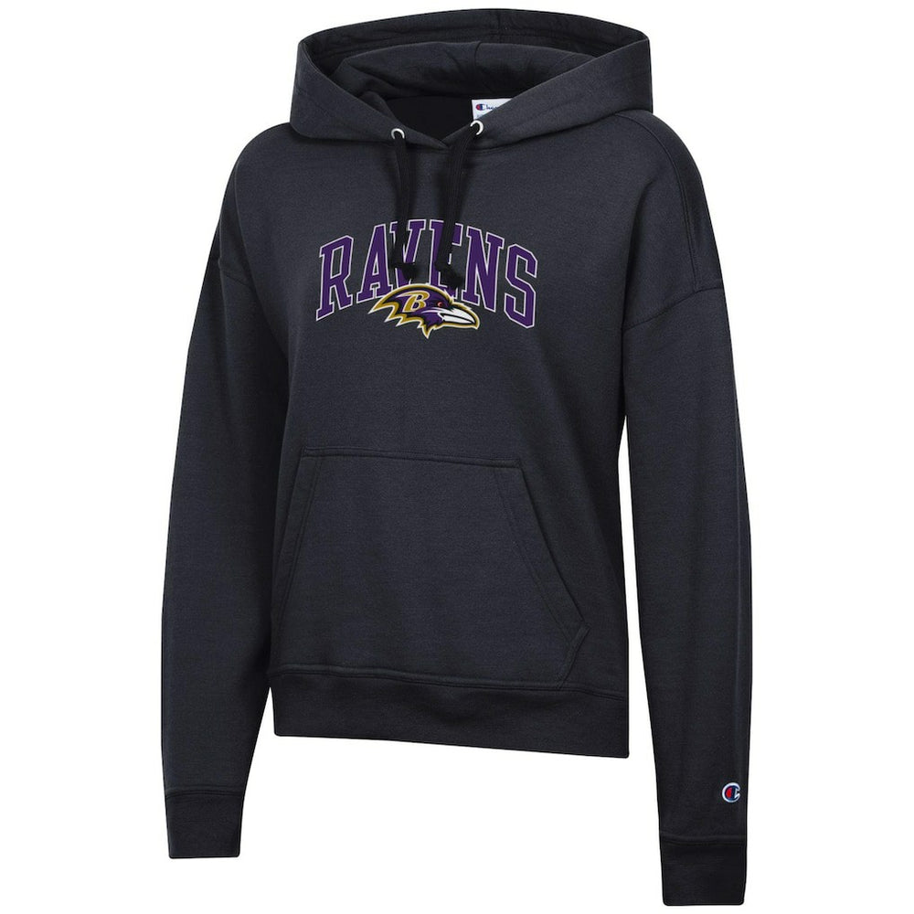 Baltimore Ravens Champion Women's Powerblend Hoodie - Black - NFL