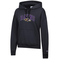 Baltimore Ravens Champion Women's Powerblend Hoodie - Black - NFL