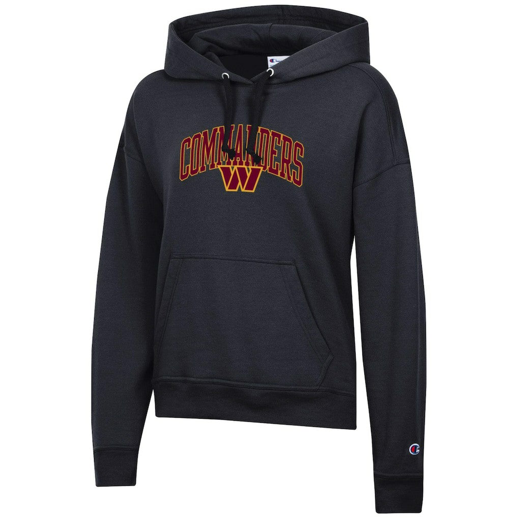 Washington Commanders Champion Women's Powerblend Hoodie - Black - NFL