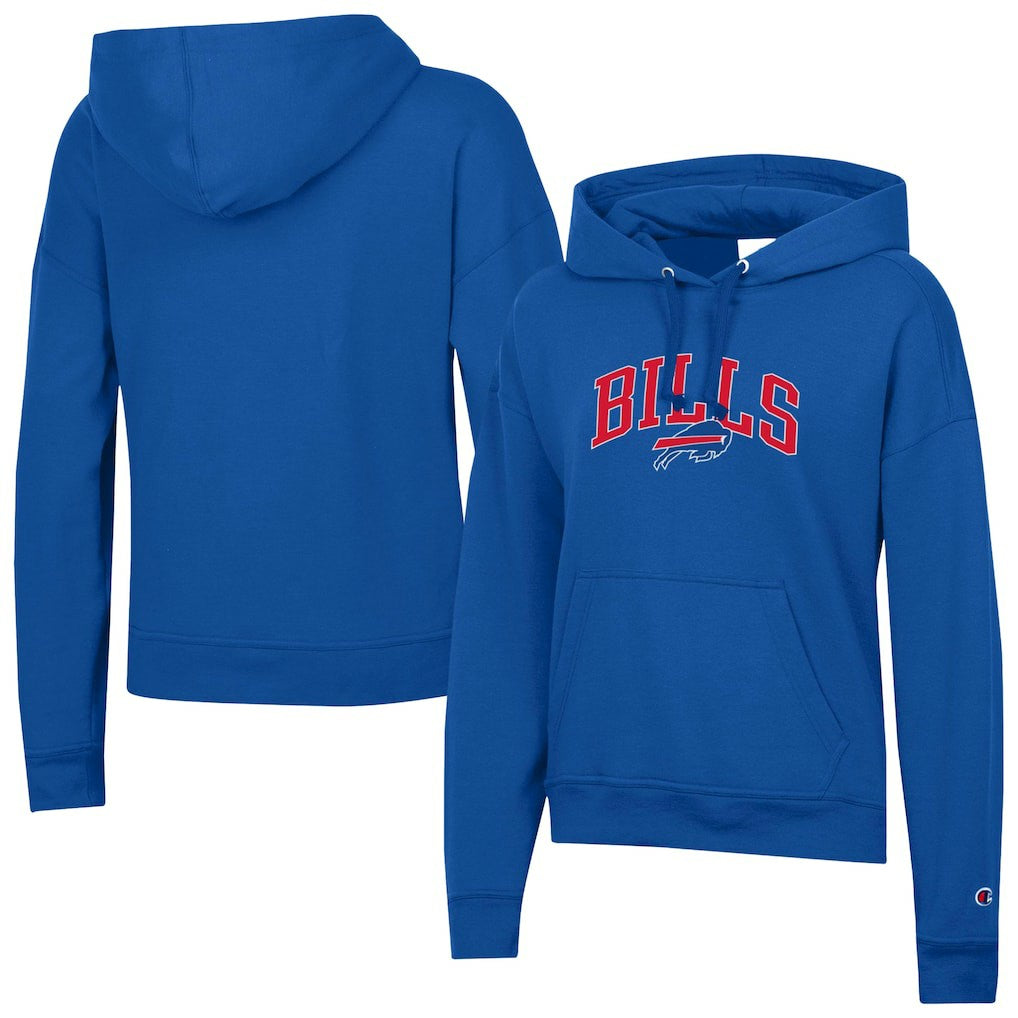 Buffalo Bills Champion Women's Powerblend Hoodie - Royal - NFL