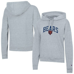 Chicago Bears Champion Women's Powerblend Hoodie - Heather Gray - NFL