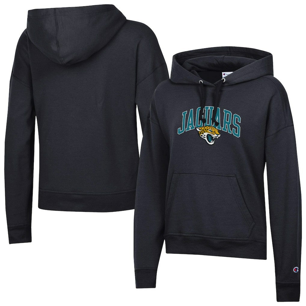 Jacksonville Jaguars Champion Women's Powerblend Hoodie - Black - NFL