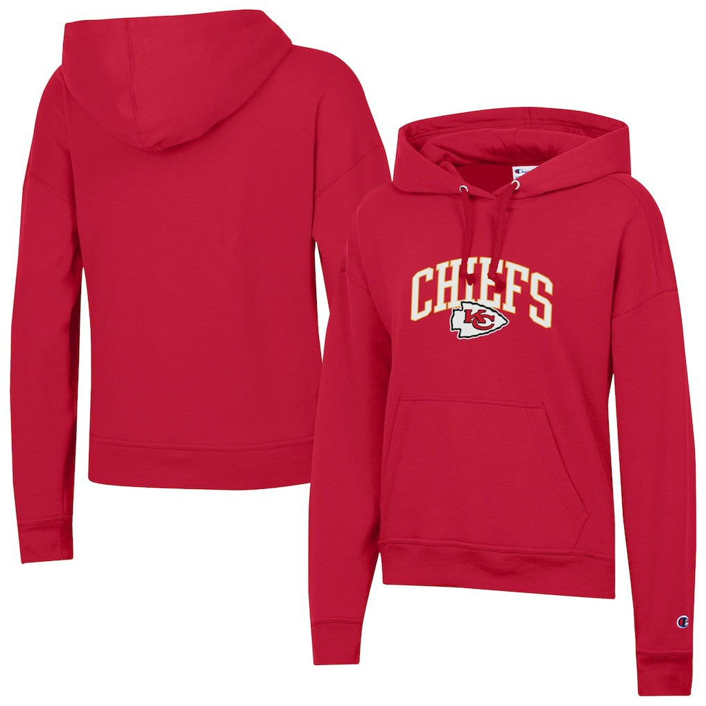 Kansas City Chiefs Champion Women's Powerblend Hoodie - Red - NFL