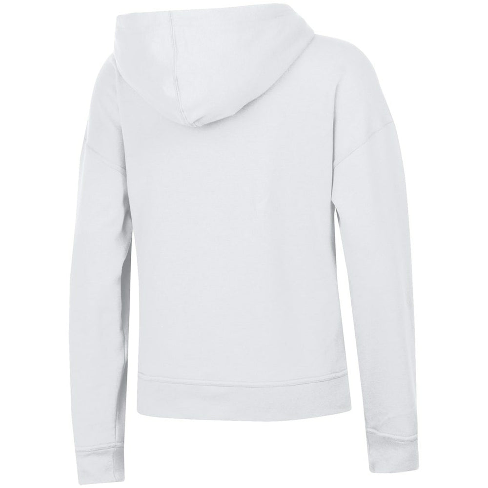 Miami Dolphins Champion Women's Powerblend Hoodie - White - NFL