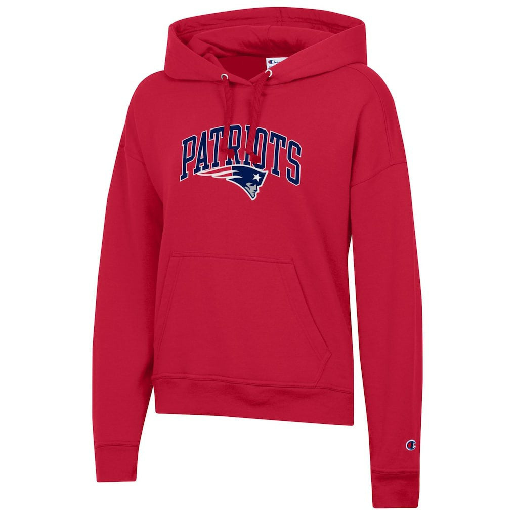 New England Patriots Champion Women's Powerblend Hoodie - Red - NFL