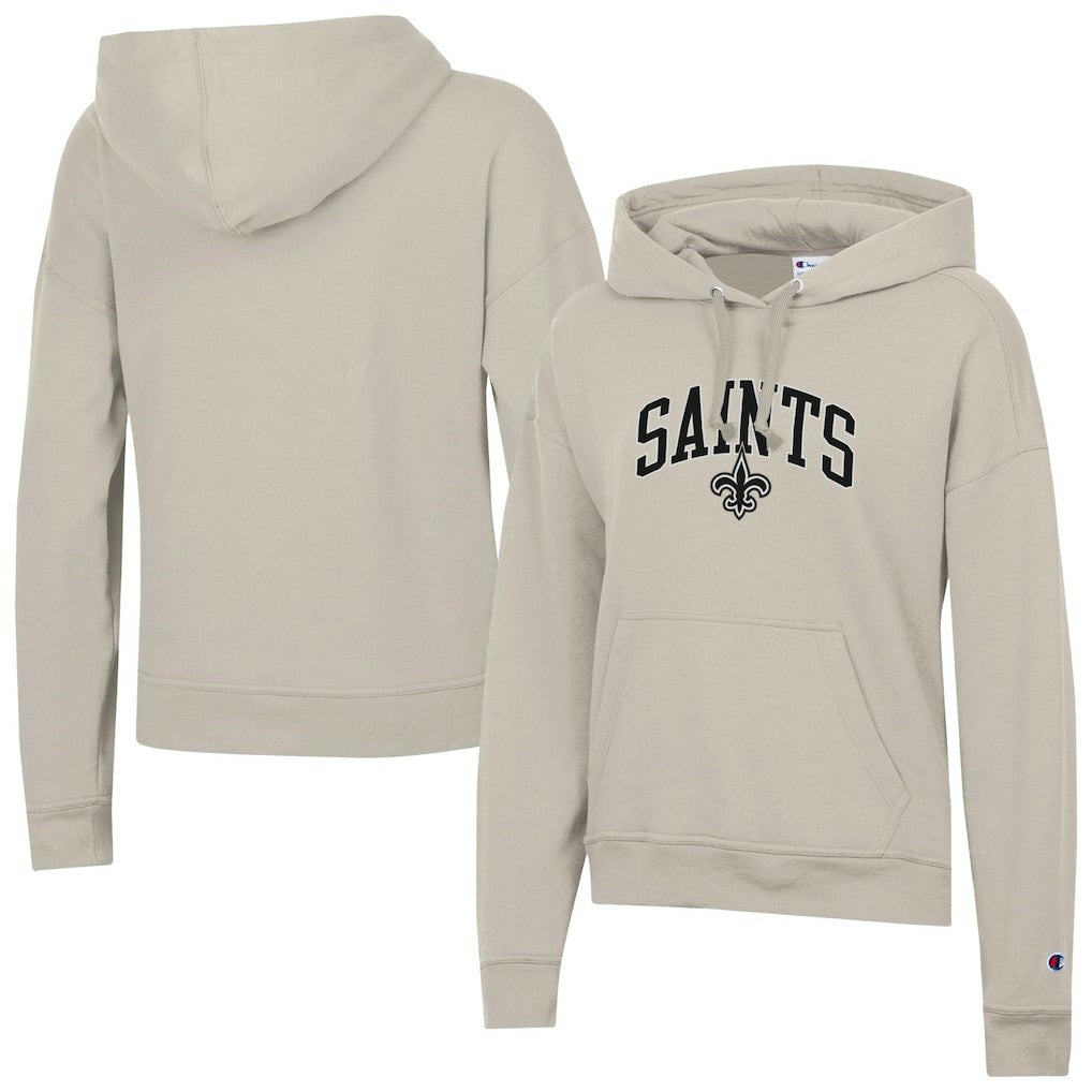 New Orleans Saints Champion Women's Powerblend Hoodie - Natural - NFL