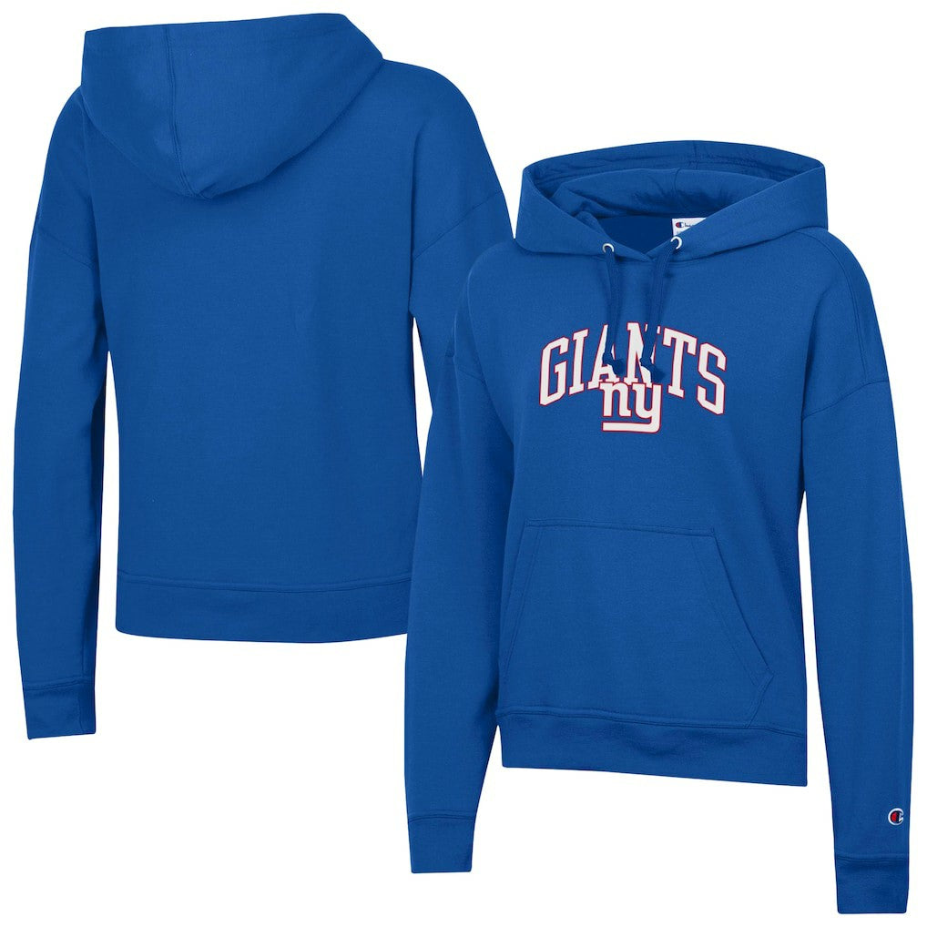 New York Giants Champion Women's Powerblend Hoodie - Royal - NFL