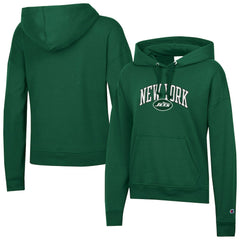 New York Jets Champion Women's Powerblend Hoodie - Green - NFL