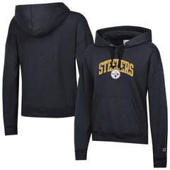 Pittsburgh Steelers Champion Women's Powerblend Hoodie - Black - NFL