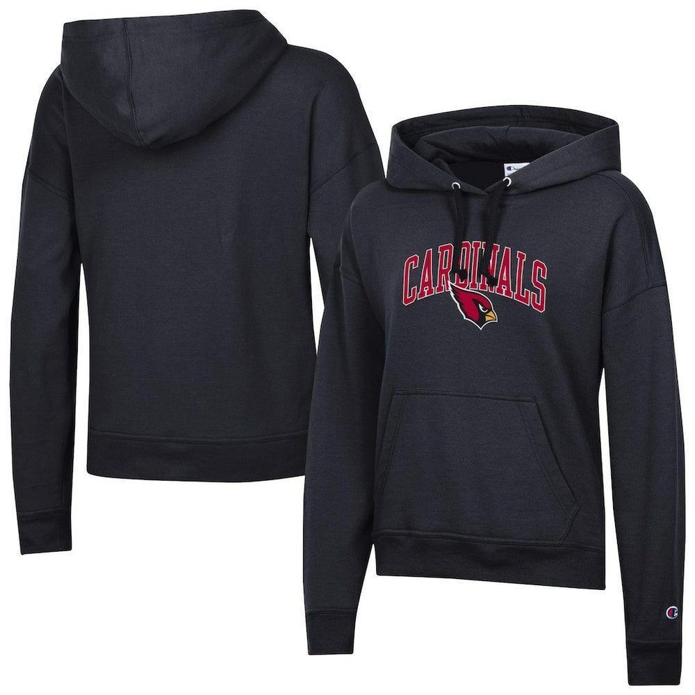 Arizona Cardinals Champion Women's Powerblend Hoodie - Black - NFL