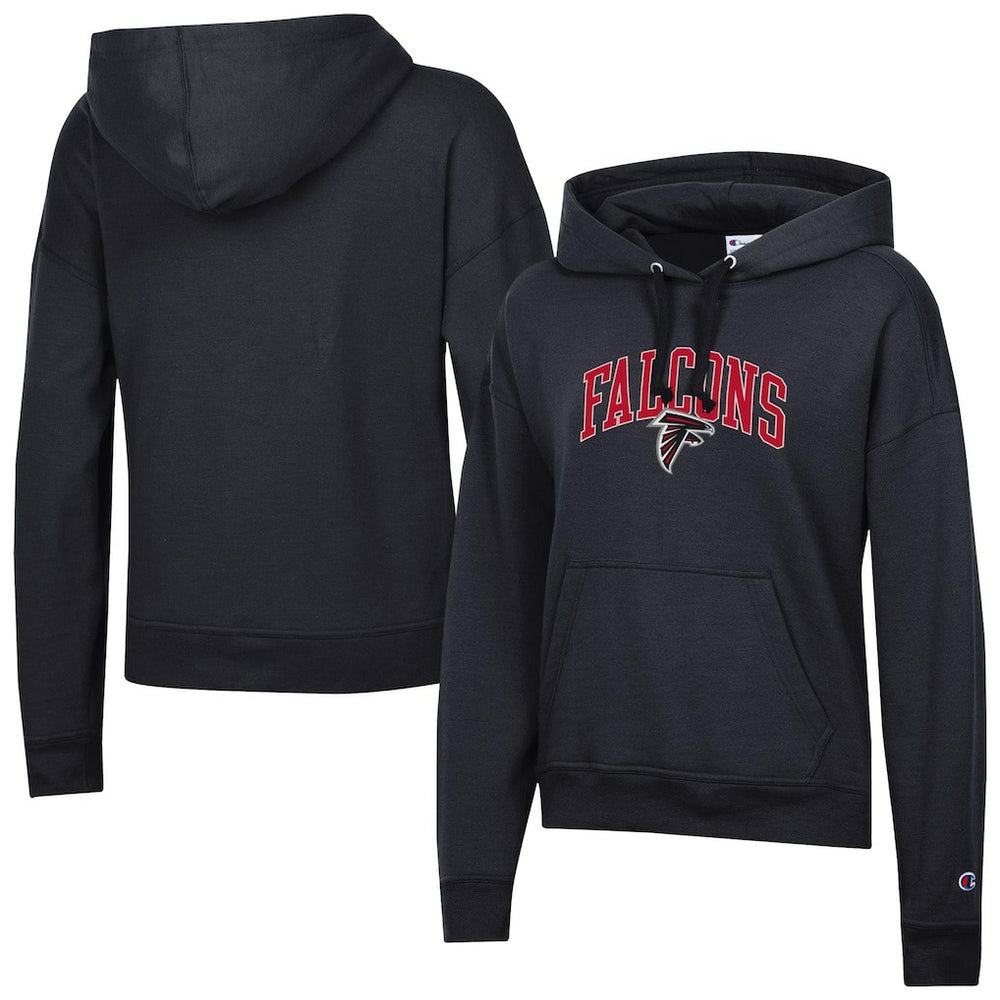 Atlanta Falcons Champion Women's Powerblend Hoodie - Black - NFL