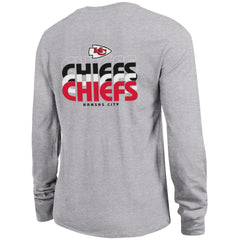 Kansas City Chiefs Champion Women's Core Long-Sleeve T-Shirt - Heather Gray - NFL