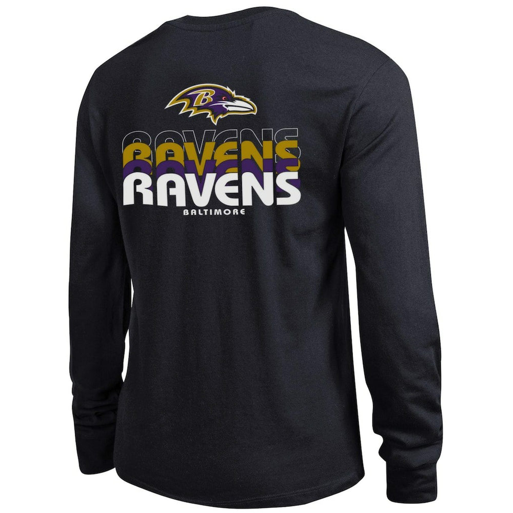 Baltimore Ravens Champion Women's Core Long-Sleeve T-Shirt - Black - NFL