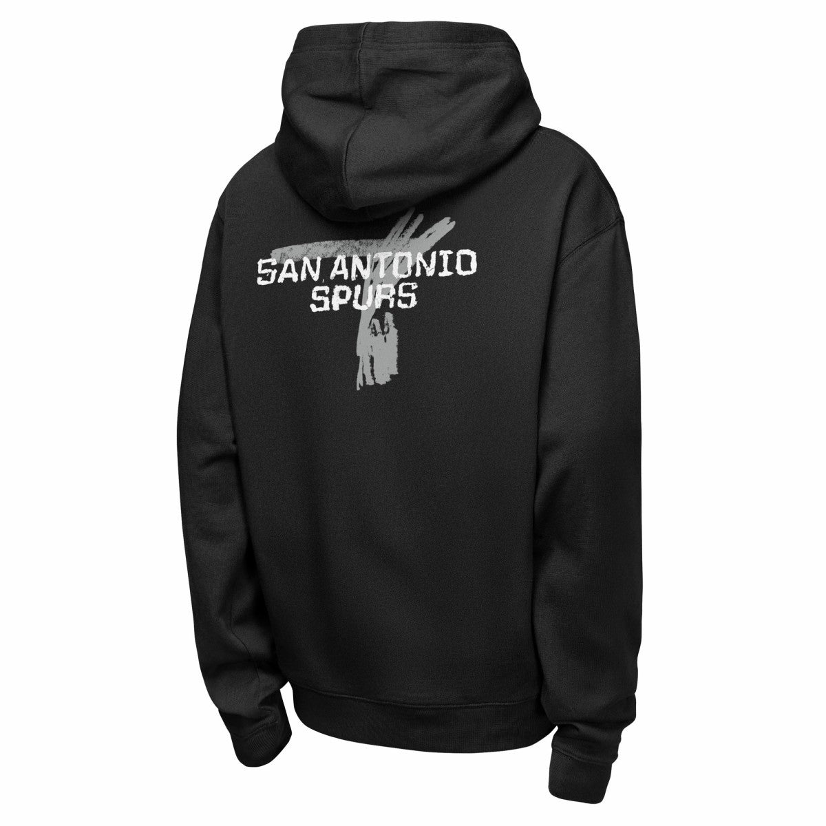 Nike San Antonio Spurs Youth Courtside Club Premiere Hoodie Black