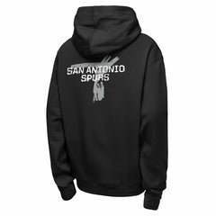Nike San Antonio Spurs Youth Courtside Club Premiere Hoodie Black