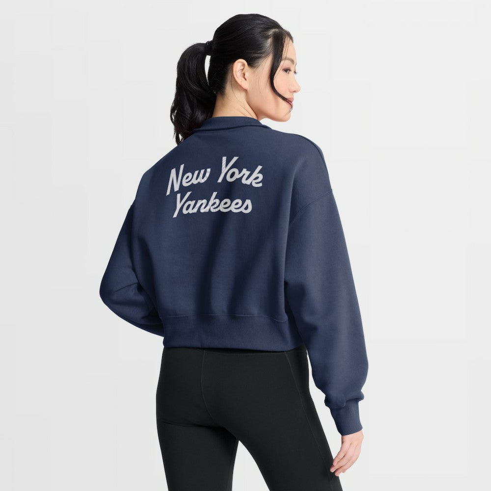 New York Yankees Nike Women's Primetime Phoenix Fleece Half-Zip Sweatshirt Near Me