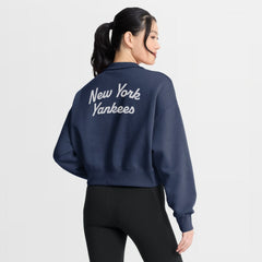 New York Yankees Nike Women's Primetime Phoenix Fleece Half-Zip Sweatshirt Near Me