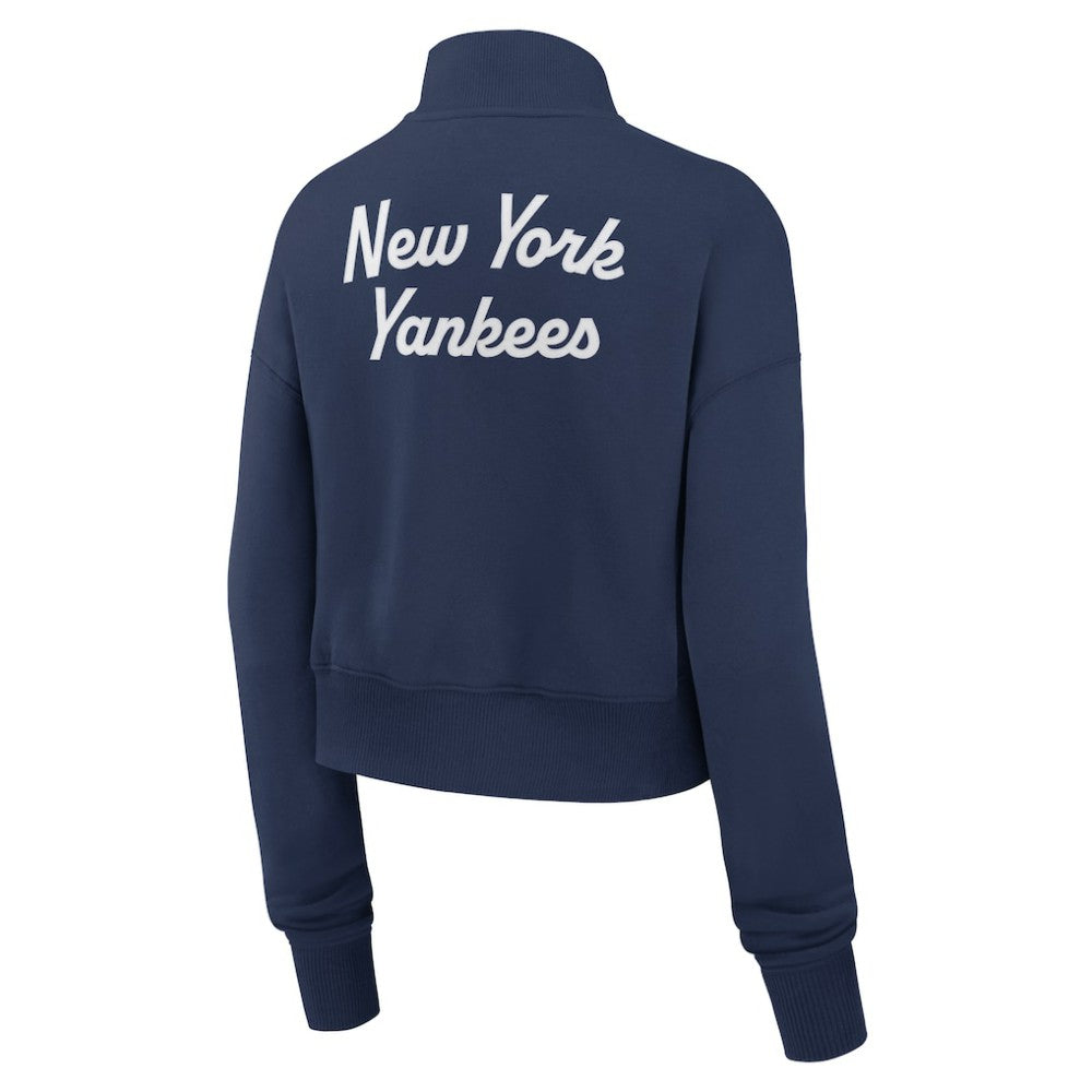 New York Yankees Nike Women's Primetime Phoenix Fleece Half-Zip Sweatshirt Near Me