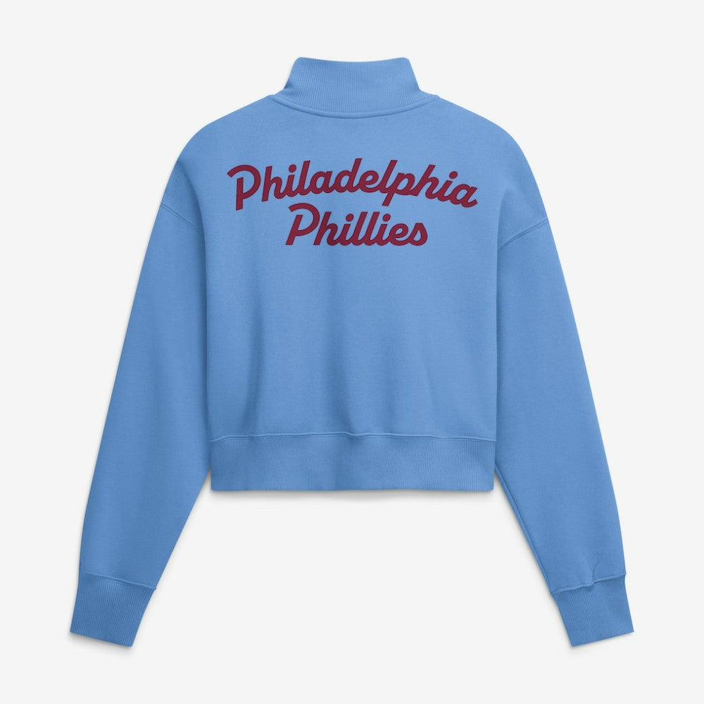 Philadelphia Phillies Nike Women's Primetime Phoenix Fleece Half-Zip Sweatshirt Near Me