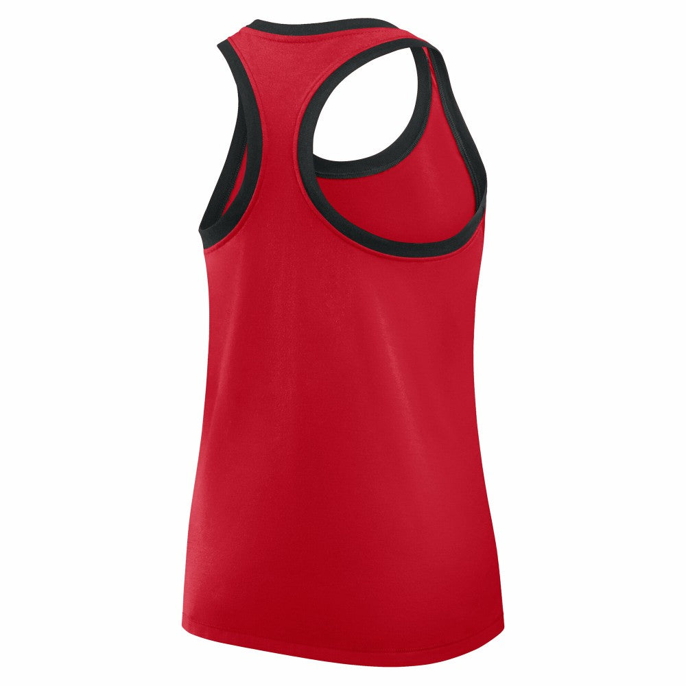 Cincinnati Reds Nike Women's Tri-Blend Dri-FIT Racerback Tank Top for sale