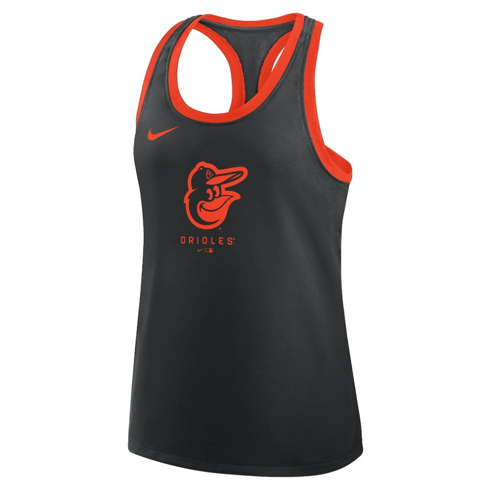 Baltimore Orioles Nike Women's Tri-Blend Dri-FIT Racerback Tank Top Discount