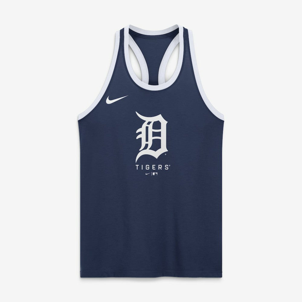 Detroit Tigers Nike Women's Tri-Blend Dri-FIT Racerback Tank Top Sale