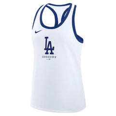 Los Angeles Dodgers Nike Women's Tri-Blend Dri-FIT Racerback Tank Top for sale