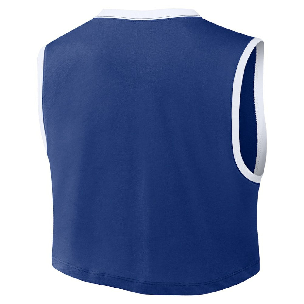 Chicago Cubs Nike Women's Primetime Loose Dri-FIT Cropped Tank Top Near Me