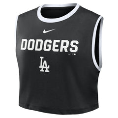 Los Angeles Dodgers Nike Women's Primetime Loose Dri-FIT Cropped Tank Top Discount