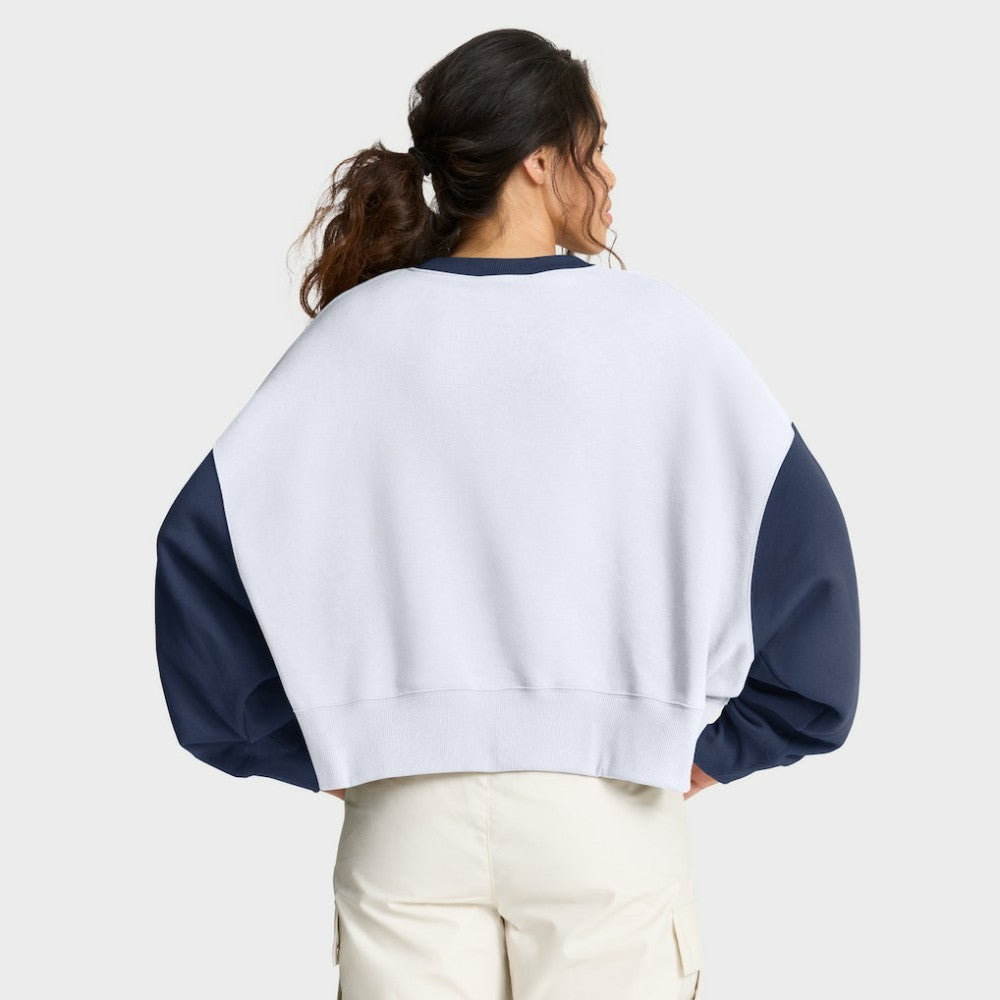 Atlanta Braves Nike Women's Oversized High Hip Fleece Sweatshirt Online