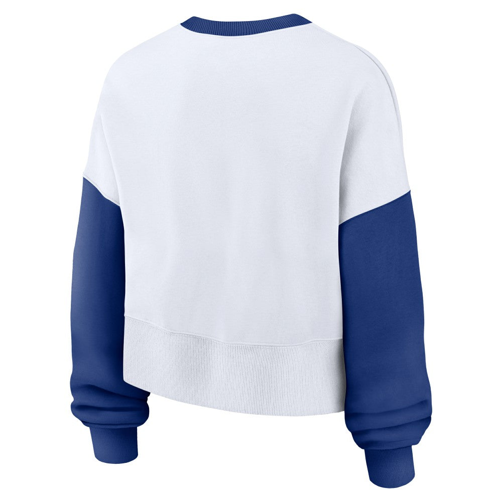 Los Angeles Dodgers Nike Women's Oversized High Hip Fleece Sweatshirt Near Me