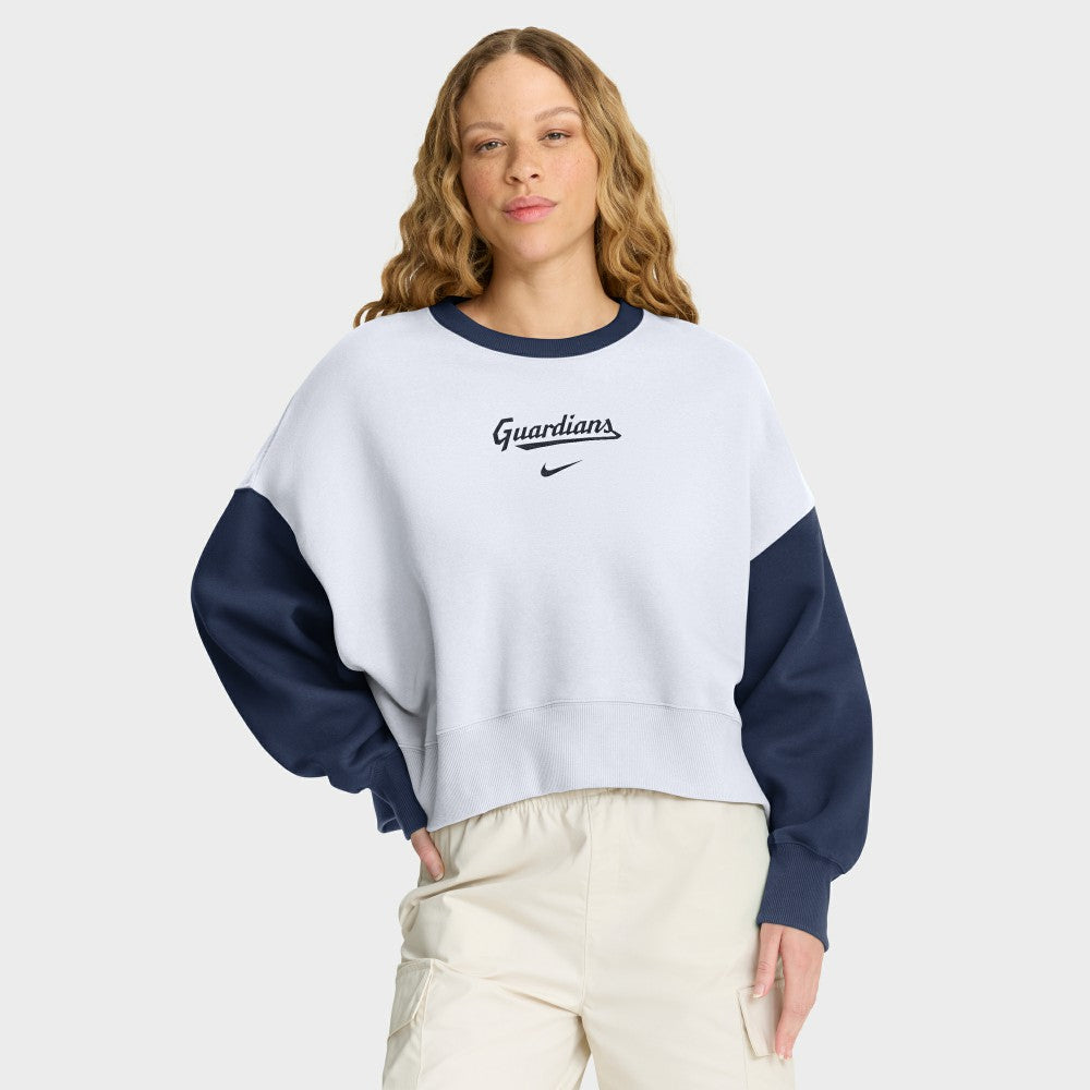 Cleveland Guardians Nike Women's Oversized High Hip Fleece Sweatshirt Online
