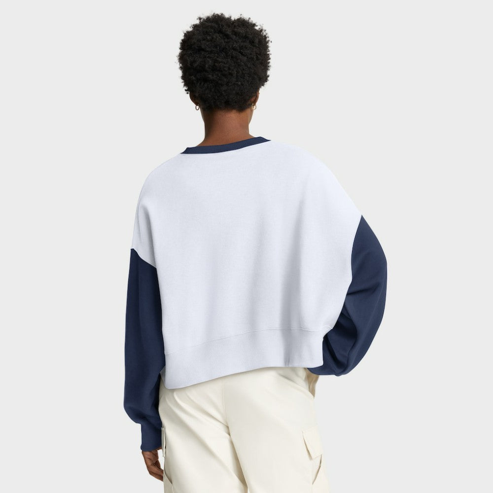 New York Yankees Nike Women's Oversized High Hip Fleece Sweatshirt Sale