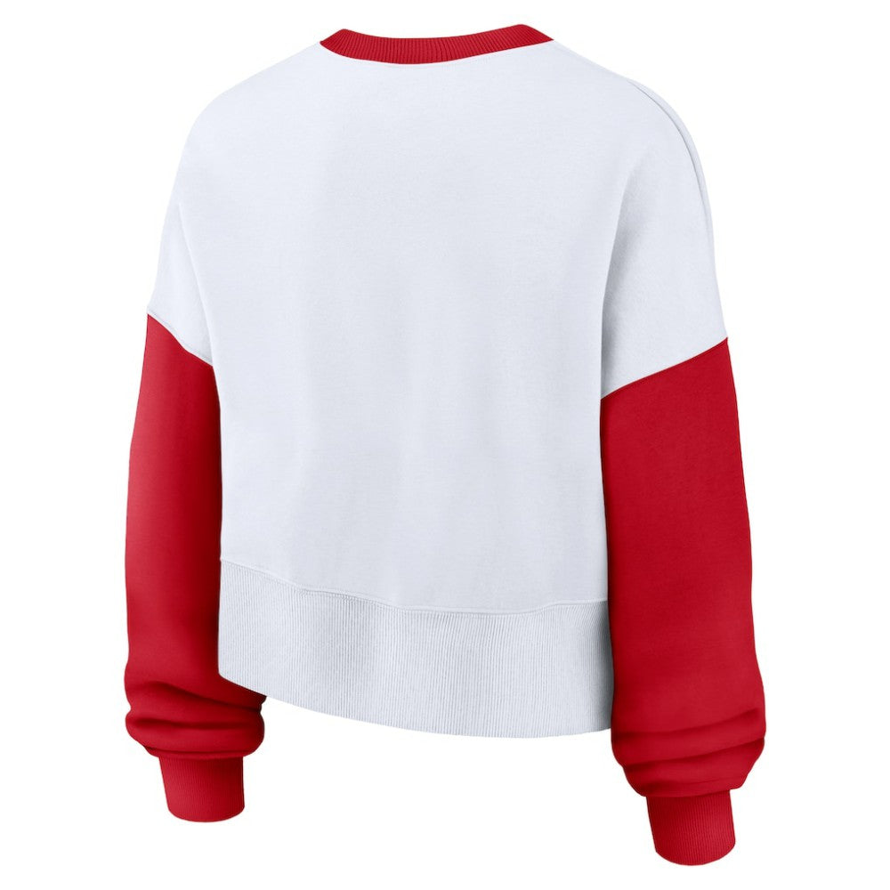 St. Louis Cardinals Nike Women's Oversized High Hip Fleece Sweatshirt Online