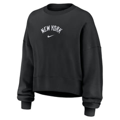 New York Yankees Nike Women's Oversized Primetime Sweatshirt Discount