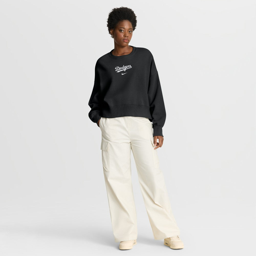 Los Angeles Dodgers Nike Women's Oversized Primetime Sweatshirt Discount