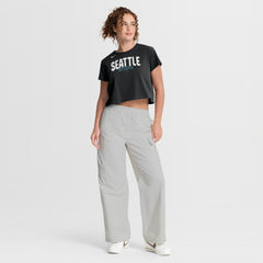 Seattle Mariners Nike Women's Mod Cropped T-Shirt Outlet