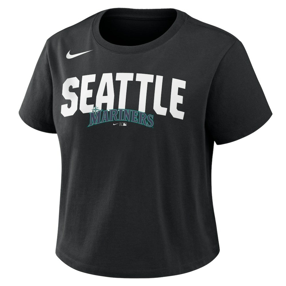Seattle Mariners Nike Women's Mod Cropped T-Shirt Outlet