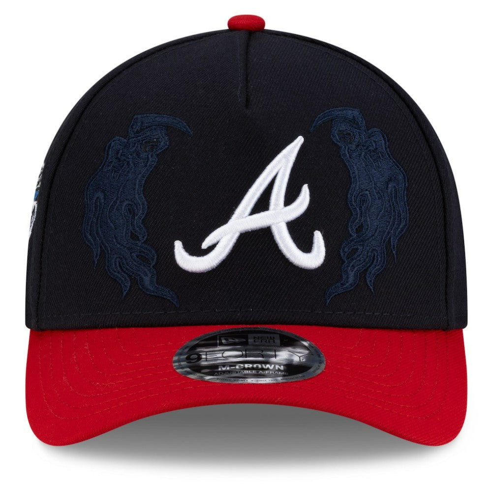 Atlanta Braves New Era x Warren Lotas 9FORTY A-Frame M-Crown Adjustable Hat Discount