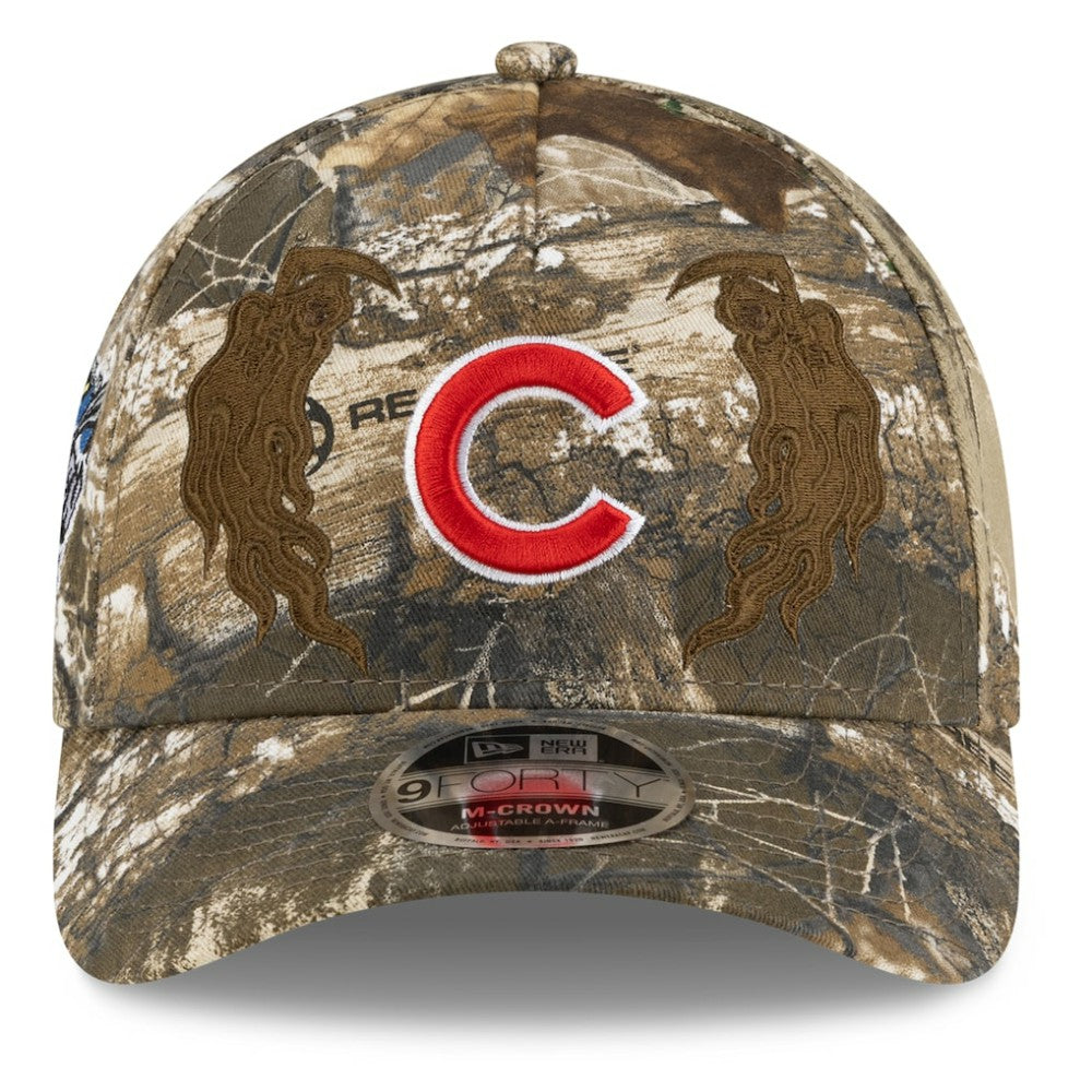Chicago Cubs New Era x Warren Lotas Realtree 9FORTY A-Frame M-Crown Adjustable Hat for sale