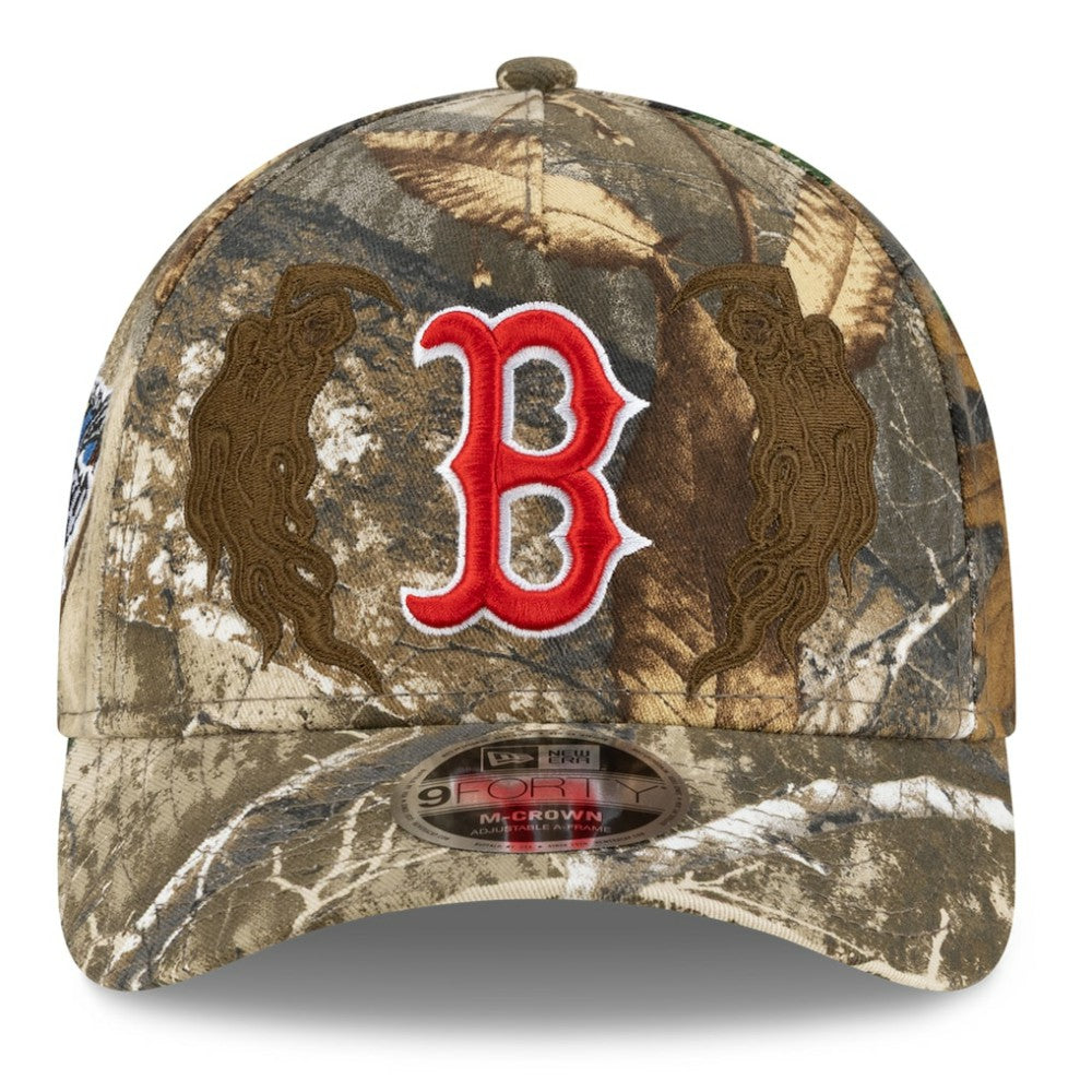 Boston Red Sox New Era x Warren Lotas Realtree 9FORTY A-Frame M-Crown Adjustable Hat for sale