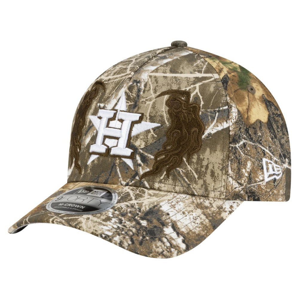 Houston Astros New Era x Warren Lotas Realtree 9FORTY M-Crown A-Frame Adjustable Hat Sale