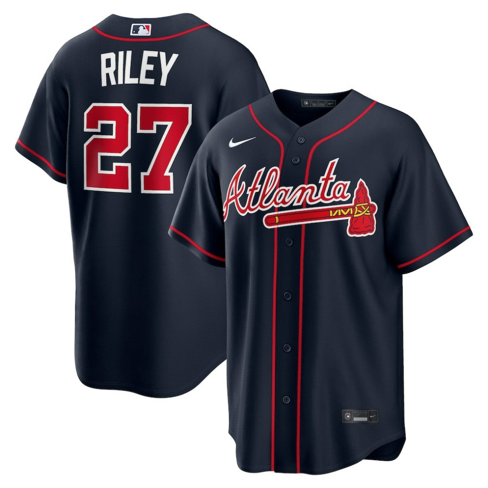 Austin Riley Atlanta Braves Nike Alternate Replica Jersey Near Me