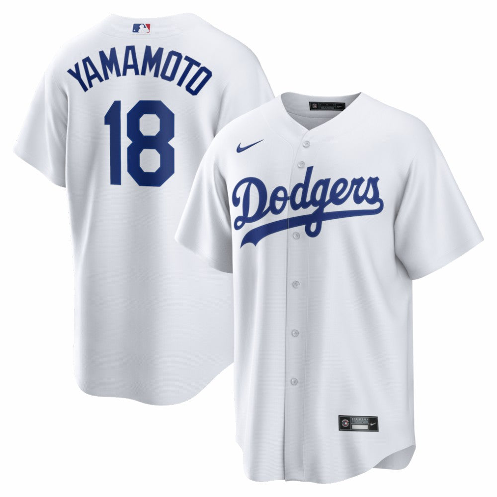 Yoshinobu Yamamoto Los Angeles Dodgers Nike Home Replica Jersey Sale