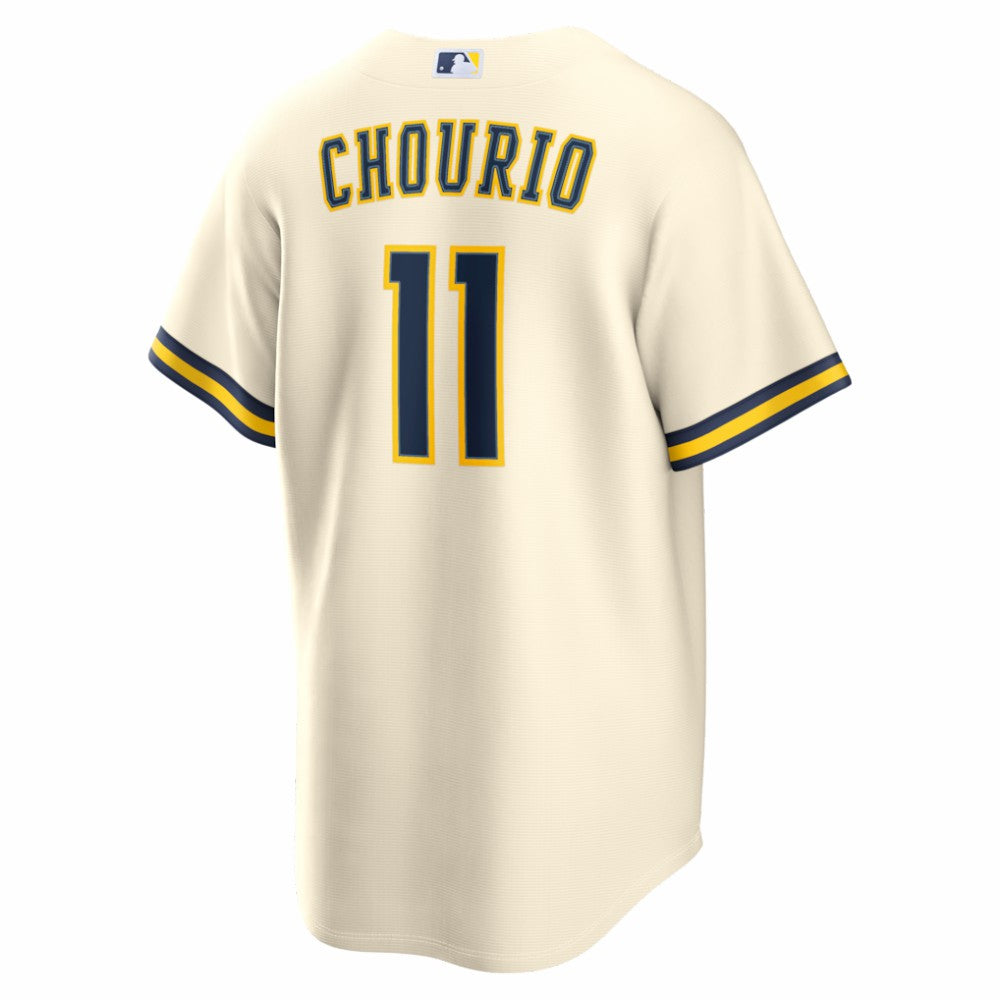 Jackson Chourio Milwaukee Brewers Nike Home Replica Jersey Sale