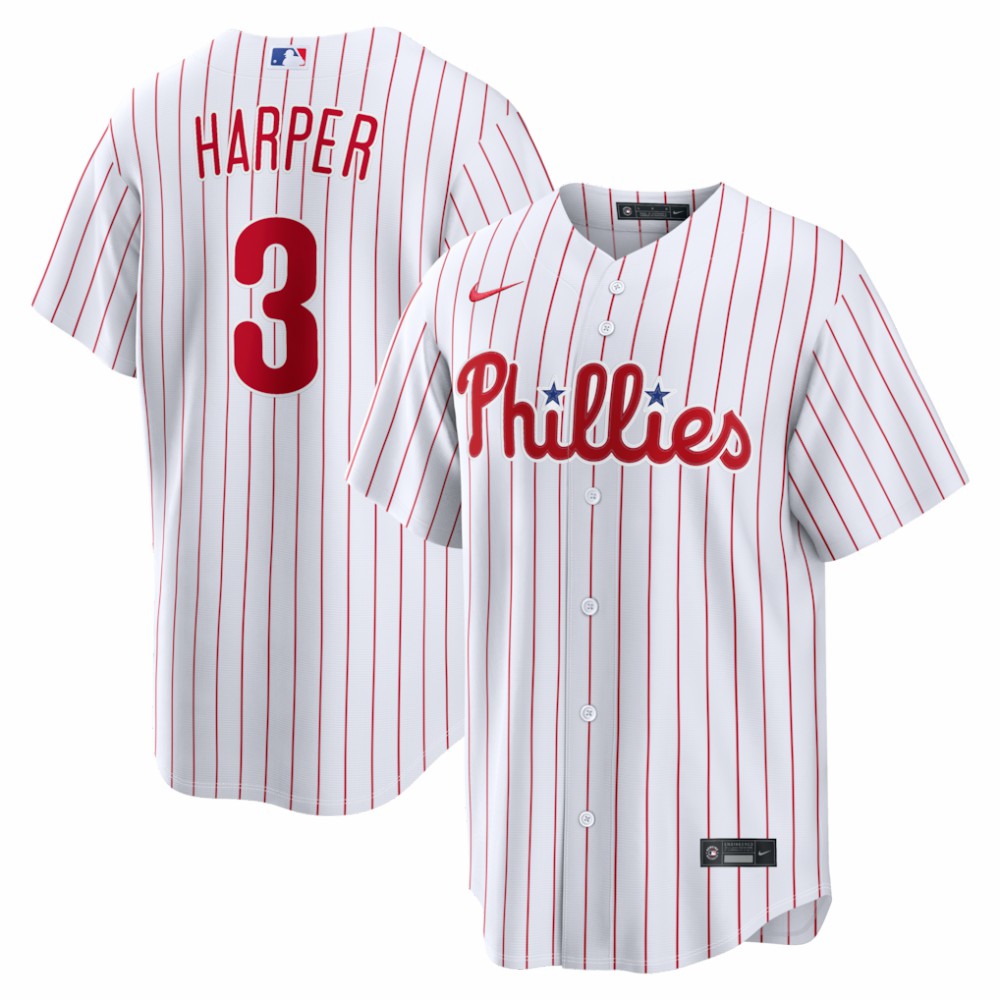 Bryce Harper Philadelphia Phillies Nike Home Replica Jersey for sale