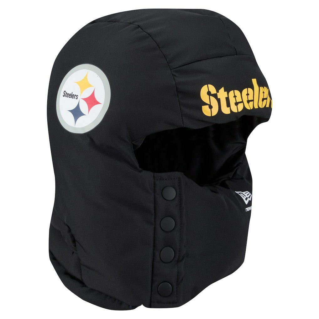 Pittsburgh Steelers New Era Puffer Balaclava - Black - NFL
